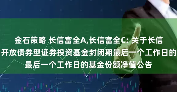 金石策略 长信富全A,长信富全C: 关于长信富全纯债一年定期开放债券型证券投资基金封闭期最后一个工作日的基金份额净值公告