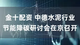 金十配资 中德水泥行业节能降碳研讨会在京召开